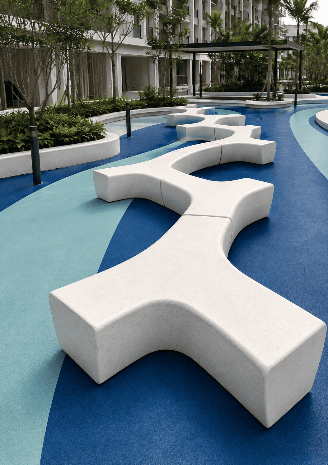 Bench & Flooring