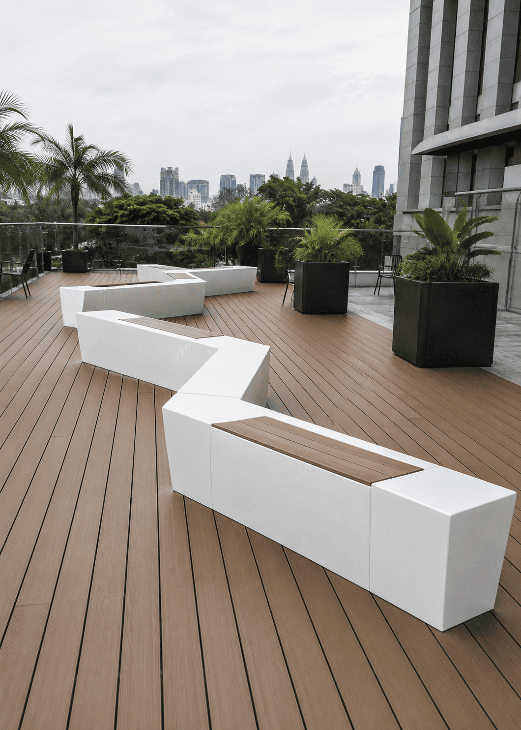 Bench & decking